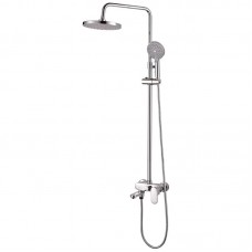 Душова колона зі змішувачем Mixxus Premium BARCELONA Chr-009-J (MI1669)