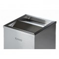 Мусорная корзина с поворотной крышкой Rixo Solido WB056SL