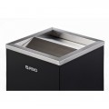 Кошик для сміття з поворотною кришкою Rixo Solido WB056BL