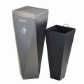 Кошик для сміття з поворотною кришкою Rixo Solido WB060G