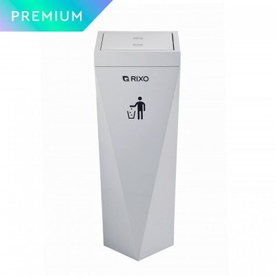 Кошик для сміття з поворотною кришкою Rixo Solido WB060W
