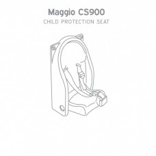 Детское защитное кресло Rixo Maggio CS900