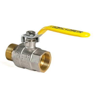 Кран кульовий KOER KR.215.G - 3/4" FM ГШВ YELLOW, ручка "важіль" жовта (KR0117) Кран кульовий KOER KR.215.G - 3/4" FM ГШВ YELLOW, ручка "важіль" жовта (KR0117)