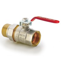 Кран с американкой 1-1/4" ручка РЫЧАГ (KOER KR.229) (KR0150)