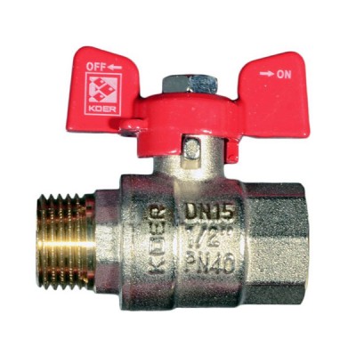 Кран шаровый KOER 1/2" ГШБ (KR.218) (KR0034) Кран шаровый KOER 1/2" ГШБ (KR.218) (KR0034)
