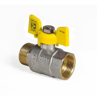 Кран шаровый KOER 1" ГШБ ГАЗ (KR.218.G) (KR0096)