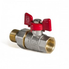 Кран с американкой 1/2" "антипротечка" (KOER KR.227-Gi) (KR0189)