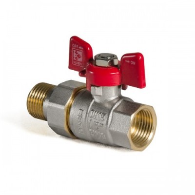 Кран с американкой 1/2" "антипротечка" (KOER KR.227-Gi) (KR0189)