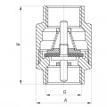 Кран шаровый KOER 1/2x1/2 (KR.512) (KR0008) Кран шаровый KOER 1/2x1/2 (KR.512) (KR0008)