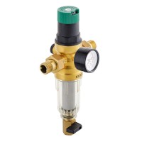 Фильтр самоочистной с редуктором давления и манометром KOER KR.1242 - 1/2 "НР (KR3187)