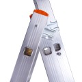 Сходи трисекційні алюмінієві Laddermaster Sirius A3A6. 3x6 сходинок