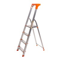 Стремянка алюмінієва Laddermaster Alcor A1AT4. 4 сходинки