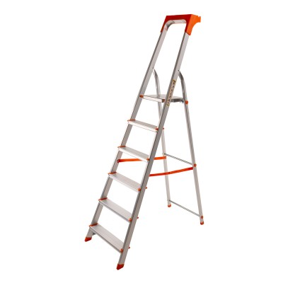 Стремянка алюмінієва Laddermaster Alcor A1AT6. 6 сходинок
