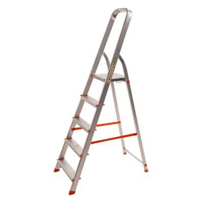 Стремянка алюминиевая Laddermaster Alcor A1A5. 5 ступенек
