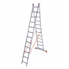 Лестница двухсекционная алюминиевая Laddermaster Sirius A2A12. 2x12 ступенек