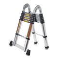 Стремянка телескопічна алюмінієва з шарніром Laddermaster Avior DA7A12
