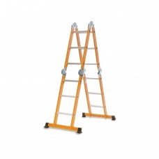 Сходи шарнірні комбінована сталь та алюміній Laddermaster Bellatrix SA4A3. 4×3 ступені 