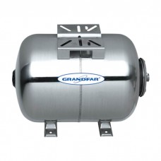 Гідроакумулятор для насосних станцій Grandfar GFC24S горизонтальний, корпус з нерж. стали (24 л) (G Гідроакумулятор для насосних станцій Grandfar GFC24S горизонтальний, корпус з нерж. стали (24 л) (G