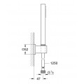 Душевой набор с держателем, 1 режим струи Grohe Euphoria Cube (27703000)
