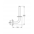 Тримач для запасного рулону туалетного паперу Grohe Essentials New (40385001)