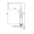 Змішувач для кухні Koer KB-70010-01 (Колір хром) (KR3488) Змішувач для кухні Koer KB-70010-01 (Колір хром) (KR3488)