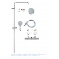 Душевая система с термостатом для душа Grohe New Tempesta Cosmop. System (27922000)