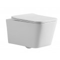 Унітаз підвісний MIXXUS QUADRO-0304-R 520х360х365mm система змиву RIMLESS (MI6707)
