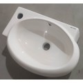 Раковина підвісна MIXXUS PREMIUM DIVERSE-1201-R 400х215х140mm (отвір під змішувач, перелив) (MP6506)