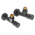 Комплект кранів рушникосушарки кутовий M1/2''xM1/2'' подовжений KOER KR.SET.535 BLACK (KR5844) Комплект кранів рушникосушарки кутовий M1/2''xM1/2'' подовжений KOER KR.SET.535 BLACK (KR5844)