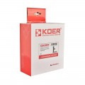 Комплект кранів рушникосушарки кутовий M1/2''xM1/2'' подовжений KOER KR.SET.535 BLACK (KR5844) Комплект кранів рушникосушарки кутовий M1/2''xM1/2'' подовжений KOER KR.SET.535 BLACK (KR5844)