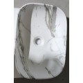 Раковина накладна MIXXUS PREMIUM DIVERSE-0114 MARBLE 455х325х135mm (MP6545)