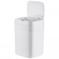 Відро для сміття сенсорне прямокутне Mixxus Wave-TC0314 White 14 л (колір білий) (MI8404) Відро для сміття сенсорне прямокутне Mixxus Wave-TC0314 White 14 л (колір білий) (MI8404)
