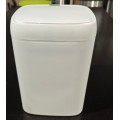 Відро для сміття сенсорне прямокутне Mixxus Wave-TC0314 White 14 л (колір білий) (MI8404) Відро для сміття сенсорне прямокутне Mixxus Wave-TC0314 White 14 л (колір білий) (MI8404)