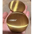 Комплект накладок до сифону для ванни KOER BD-04-12 напівавтомат (Колір золото матове) 1 1/2'' (KR5445)