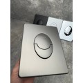 Панель змиву KOER KT-0606-07 157x198x3mm пластикова, кнопка закруглена (колір графіт) (KR5712) Панель змиву KOER KT-0606-07 157x198x3mm пластикова, кнопка закруглена (колір графіт) (KR5712)
