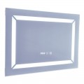 Дзеркало Mixxus Light MR01-70x50 (годинник, LED-підсвічування, антизапотівання) (MI6000)