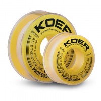 ФУМ лента для газа KOER ST-12 10M*0.1mm*12mm (KR2809)