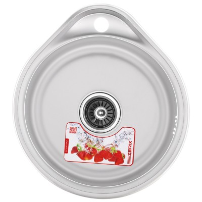 ZERIX мойка Z4843-08-180E (SATIN) (10 шт/ящ)