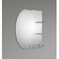 Дзеркало настінне Zerix SOLO MOZ01-650x850x100 асиметричне з 3-ма полицями (ZX5625)