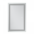Дзеркало MIXXUS PREMIUM QUADRO MR20-50x80-REVERSE з LED Touch, Anti-fog, димером, рег. яскравості (MP6620)