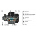 Насосна станція Koer Auto JS-600 Н=40М, Q=2,7кбМ, P=600 Вт, 1"x1"(з п'ятірником) (KP2898)