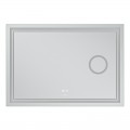 Дзеркало Mixxus Premium QUADRO MR20-100x70 (LED Touch, Anti-fog, димер, лінза) (MP6622)