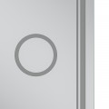 Дзеркало Mixxus Premium QUADRO MR20-100x70 (LED Touch, Anti-fog, димер, лінза) (MP6622)