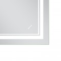 Дзеркало Mixxus Premium QUADRO MR20-90x70-Reverse з Led Touch, Anti-fog, димером, регулятором яскравості (MP6621)