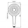 Лійка для душу Koer KP-0401-05 (3 функції) (KR4981) Лійка для душу Koer KP-0401-05 (3 функції) (KR4981)