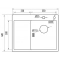Мийка з нерж. сталі MIXXUS MH6350R GRAPHITE (3.0/0.8) (Колір графіт) (MI7047) Мийка з нерж. сталі MIXXUS MH6350R GRAPHITE (3.0/0.8) (Колір графіт) (MI7047)