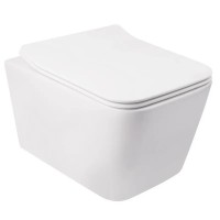 Унітаз підвісний MIXXUS QUADRO-0304-R 520х360х365mm система змиву RIMLESS (MI6707)