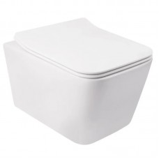 Унітаз підвісний MIXXUS QUADRO-0304-R 520х360х365mm система змиву RIMLESS (MI6707)