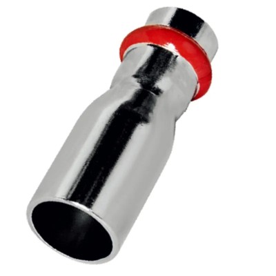 Вставка перехідна редукційна ЗВ KOER KQ.I3528 PRESS-INOX AISI 304 35x28 (KR6328) Вставка перехідна редукційна ЗВ KOER KQ.I3528 PRESS-INOX AISI 304 35x28 (KR6328)