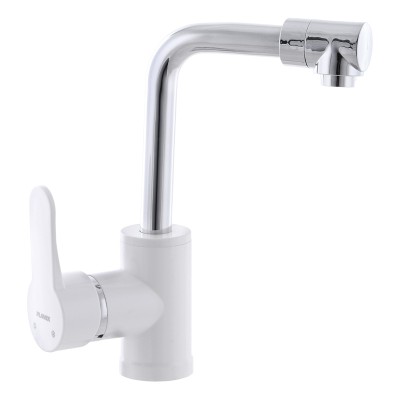Смеситель для умывальника PLAMIX Mario-001 White (без подводки) (PM0556) Смеситель для умывальника PLAMIX Mario-001 White (без подводки) (PM0556)
